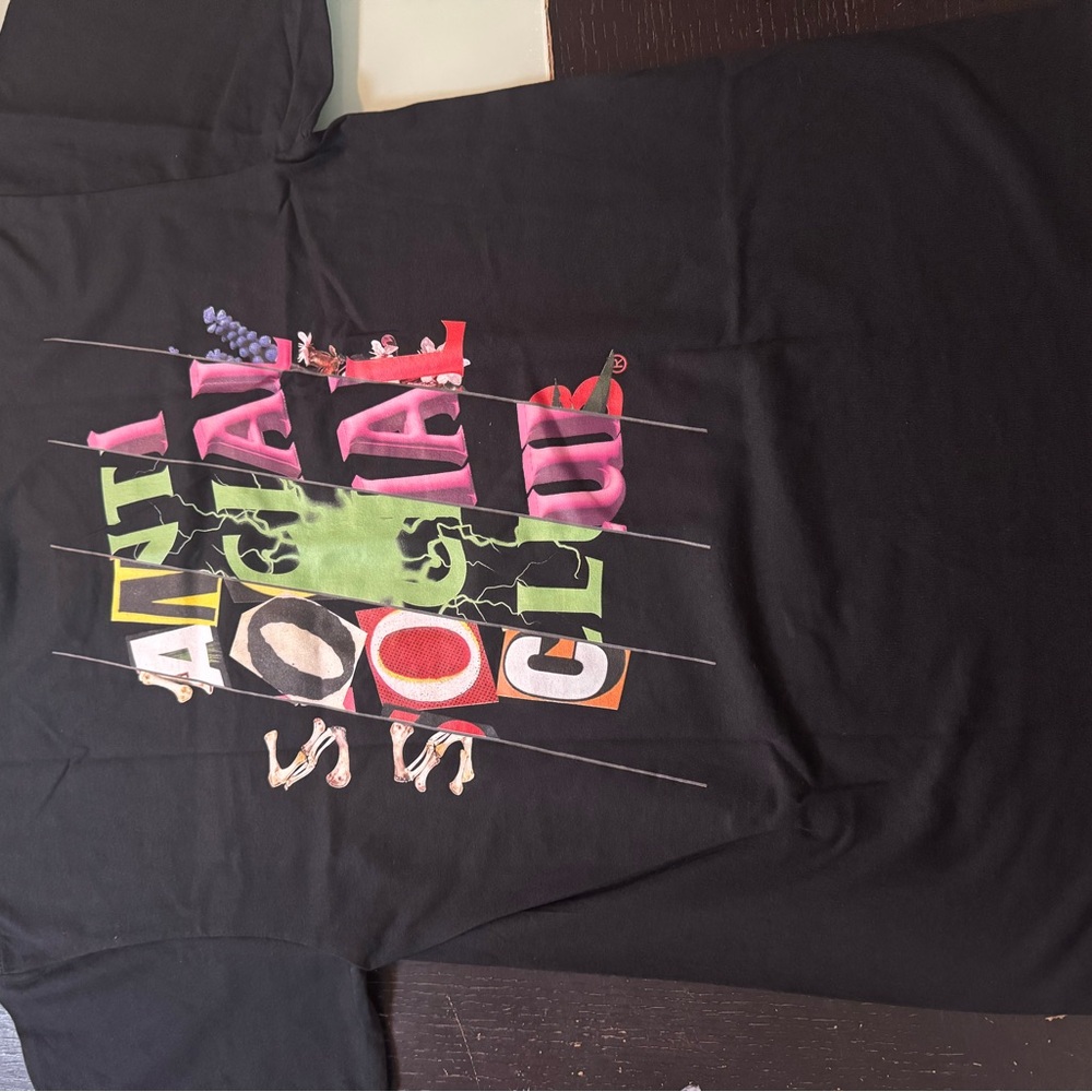 Anti Social Social Club Black Graphic T-Shirt